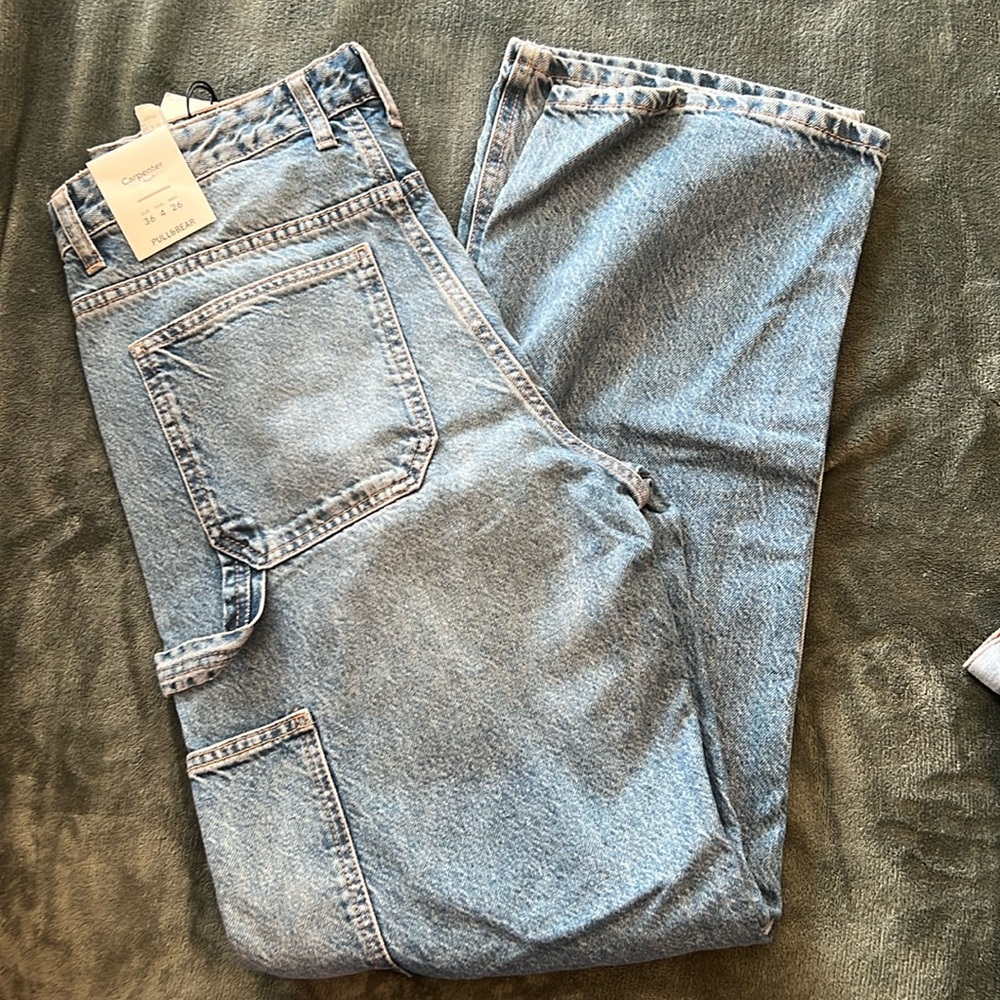 Pull&Bear Carpenter Mid rise/ regular length size USA 4